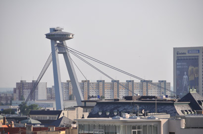 Sehenswürdigkeiten Bratislava: Die Nový Most Sehenswürdigkeiten Bratislava: Die Nový Most