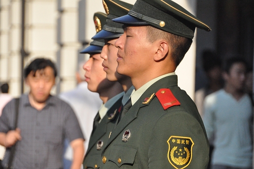 Bild: Polizei in Shanghai