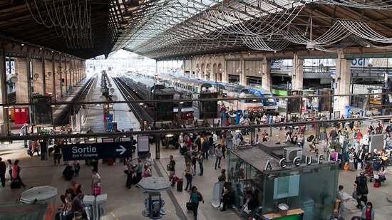 Bild: Gare Du Nord in Paris