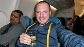 Bild: Gerhard zu Silvester in Turkish Airlines
