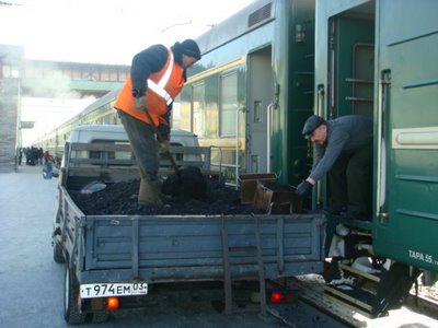 Moskau-Peking-Express Kohlelieferung Ulan-Ude