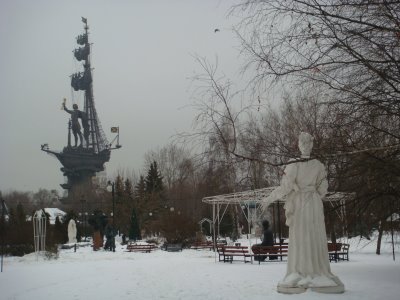 Denkmal Peter des Großen in Moskau - Russland