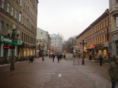 Alter Arbat in Moskau - Russland