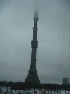 Ostankino-Turm in Moskau - Russland