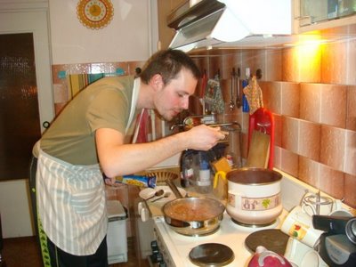 Spaghetti Bolognese in der Russischen Küche - Irkutsk