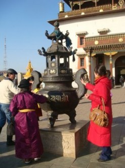 Ulaanbaatar - Mongolei - Gandan Kloster