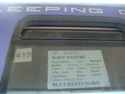 Zuglauf D 347 "Dacia"