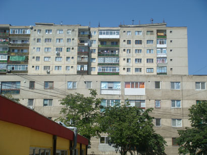 Rumänien - Plattenbau Tulcea