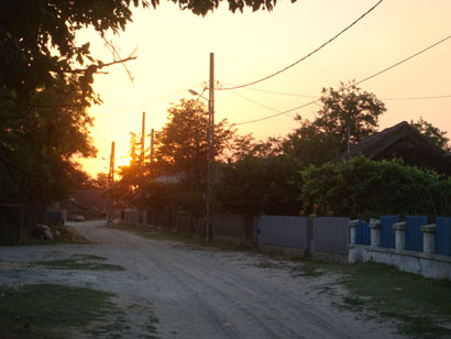 Abendstimmung in Sfantu Gheorghe - Donaudelta - Rumänien