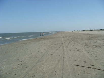 Strand in Sf. Gheorghe im Donaudelta - Rumänien