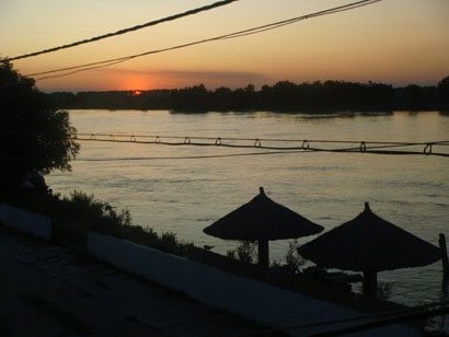 Sonnenuntergang - Crisan - Donaudelta - Rumänien