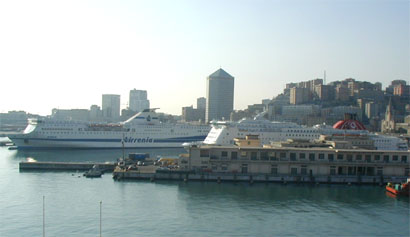 Hafen von Genua - Italien