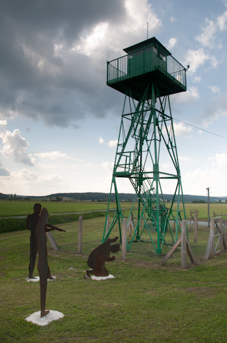 Bild: Ungarischer Wachturm am Grenzerlebnisweg in Bildein