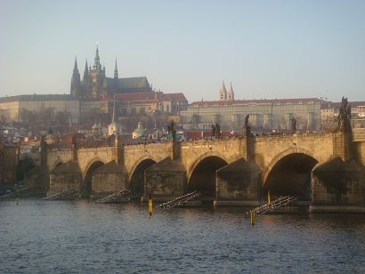 Prager Burg und Karlsbrücke