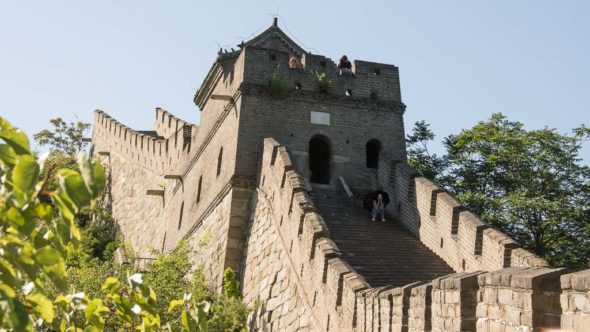 Chinesische Mauer bei Mutianyu