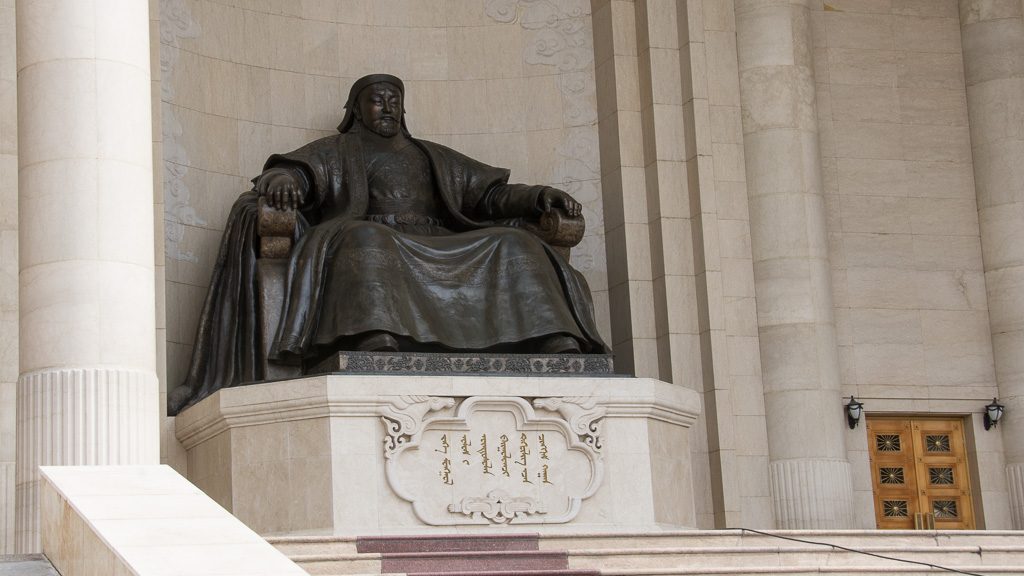 Dschingis Khan in Ulan-Bator