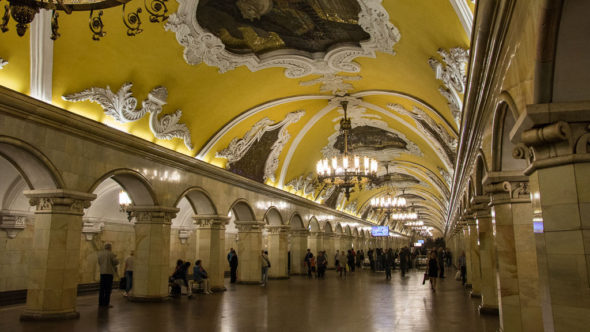 Top Sehenswürdigkeiten in Moskau: Metro Moskau