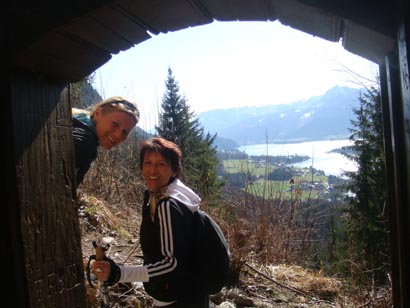 Blick vom Falkenstein auf St. Wolfgang