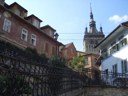 Der Stundturm in Sighişoara/Schässburg - Rumänien