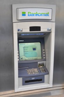 Geldautomat - Bankomat