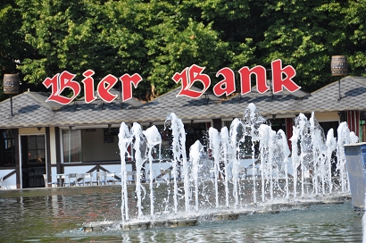 Bier Bank im Gorki-Park - Moskau