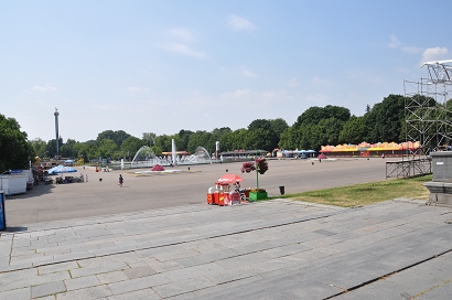 Zentraler Platz - Gorki Park Moskau