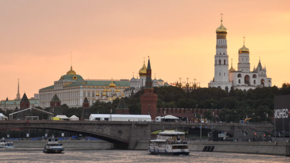 Moskau Schiff Sightseeing Tour