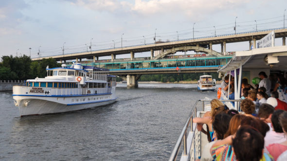 Moskau Schiff Sightseeing Tour