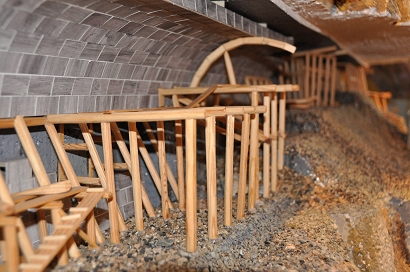 Museum in Port Baikal: Tunnelbau auf der Circum-Baikal-Bahn