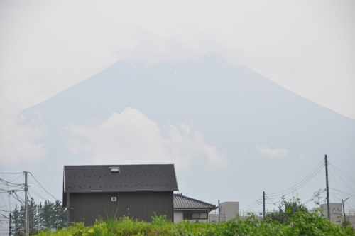 Mt. Fuji-San mit Wolken