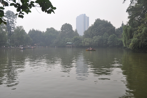 Volkspark in Chengdu