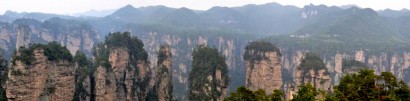 Bild: Zhangjiajie Nationalpark Karstfelsen