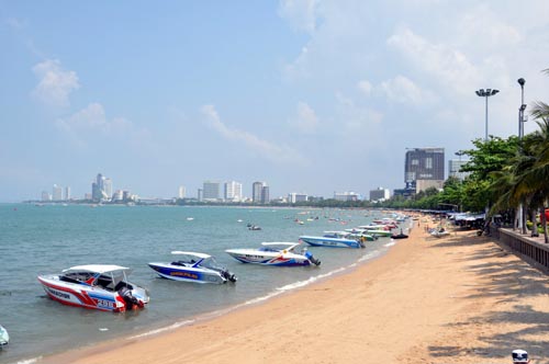 Bild: Strand in Pattaya