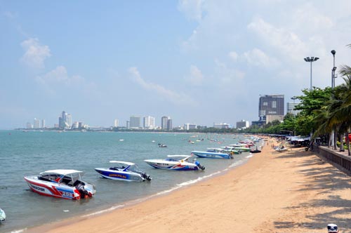 Bild: Strand in Pattaya