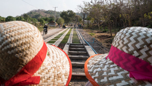 Banon Bamboo Train