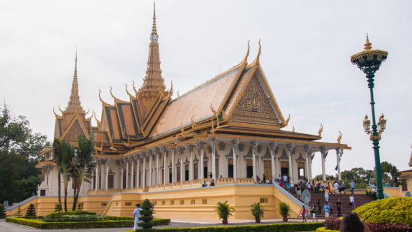 Königspalast in Phnom Penh