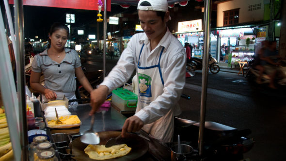 Banana Pancake - Dessert-Klassiker in Thailand