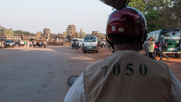 Tuk Tuk Fahrer Angkor Wat