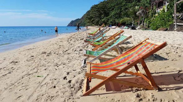 White Sand Beach auf Koh Chang - Nördlicher Bereich