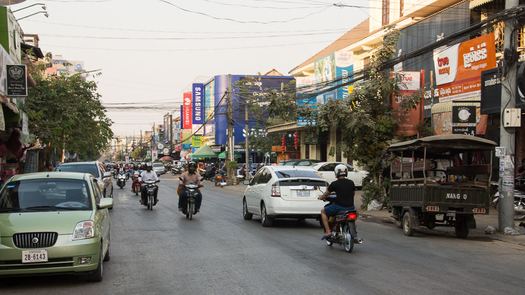 Zentrum von Battambang