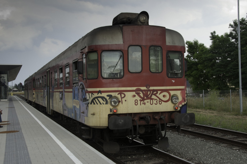 Bild: Dieseltriebwagen Slowenien