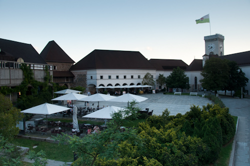 Bild: Laibacher Burg (Ljubljanski Grad)