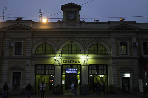 Bild: Belgrad Hauptbahnhof