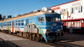 Bild: Bahnhof Podgorica - Montenegro