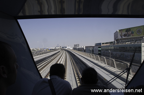 Bild: Metro Dubai - Mit fahrerloser Sicht