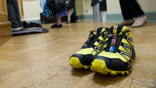 Bild: Schuhe im Weight House Newcastle