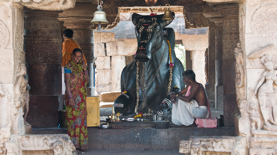 Bild: Nandi in Pattadakal
