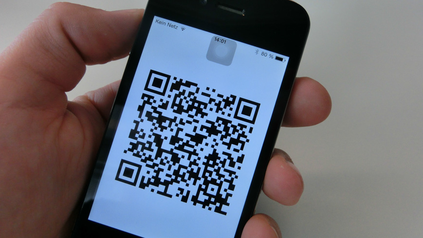 Bild: QR Code in der Oslo Pass App