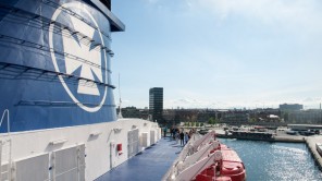 Bild: DFDS Seaways Crown in Kopenhagen