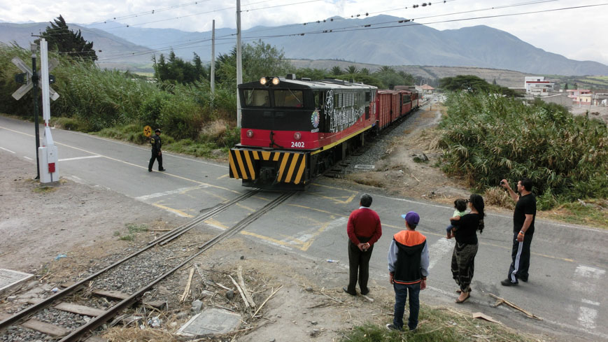 Bild: Tren de la Libertad in Ecuador